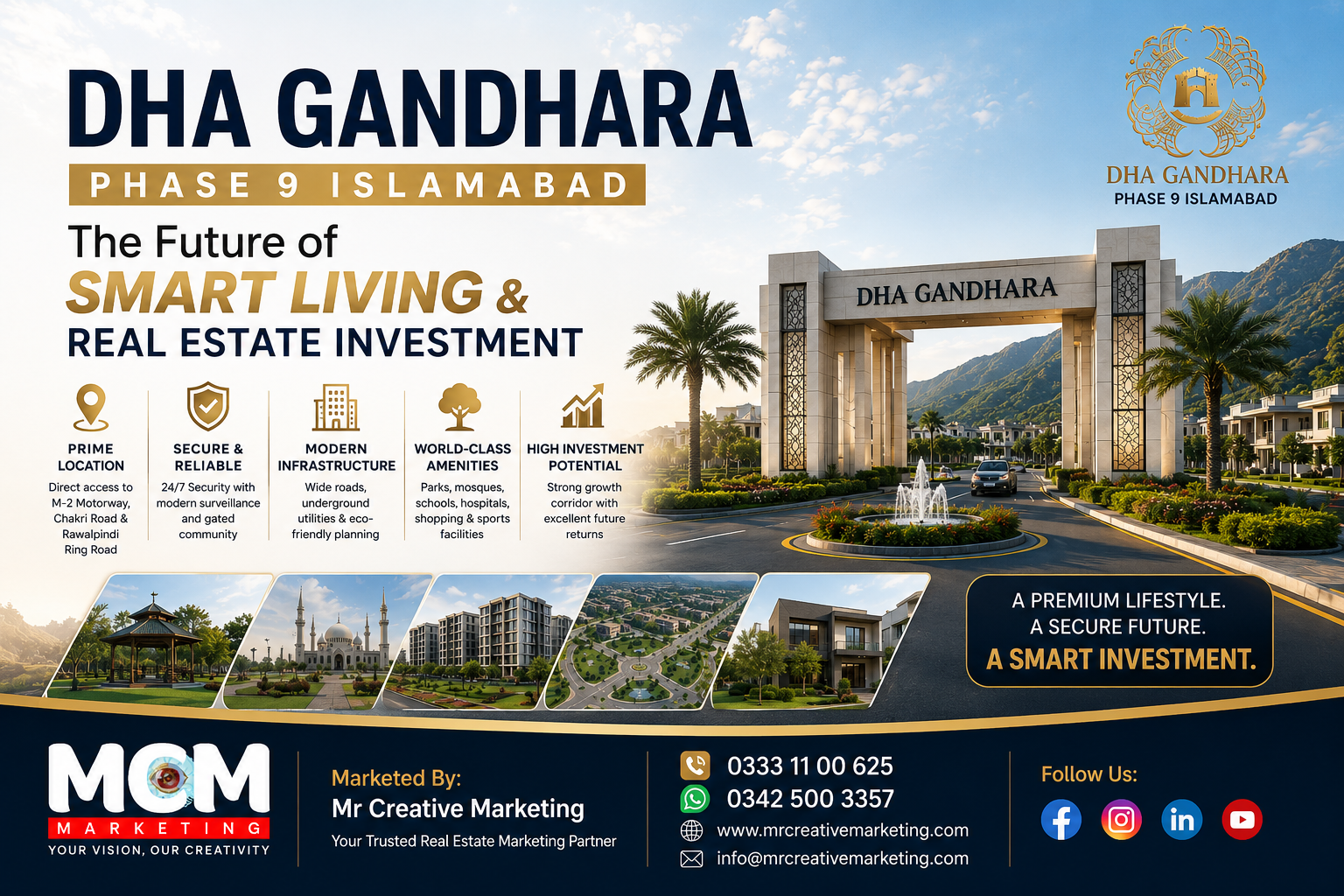 DHA Gandhara Phase 9 Islamabad | Location, Investment & Future Potential